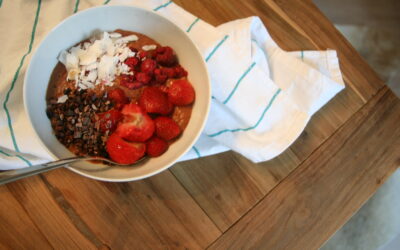 Paleo en low-carb chocolade ontbijt