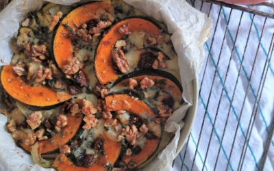 Pompoentaart met Vijg en Blauwe kaas Recept