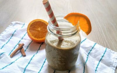 Sinaasappel-speculaas smoothie recept