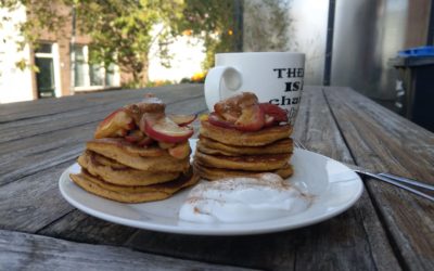 Guilt-free Pumpkin Pancakes Recept